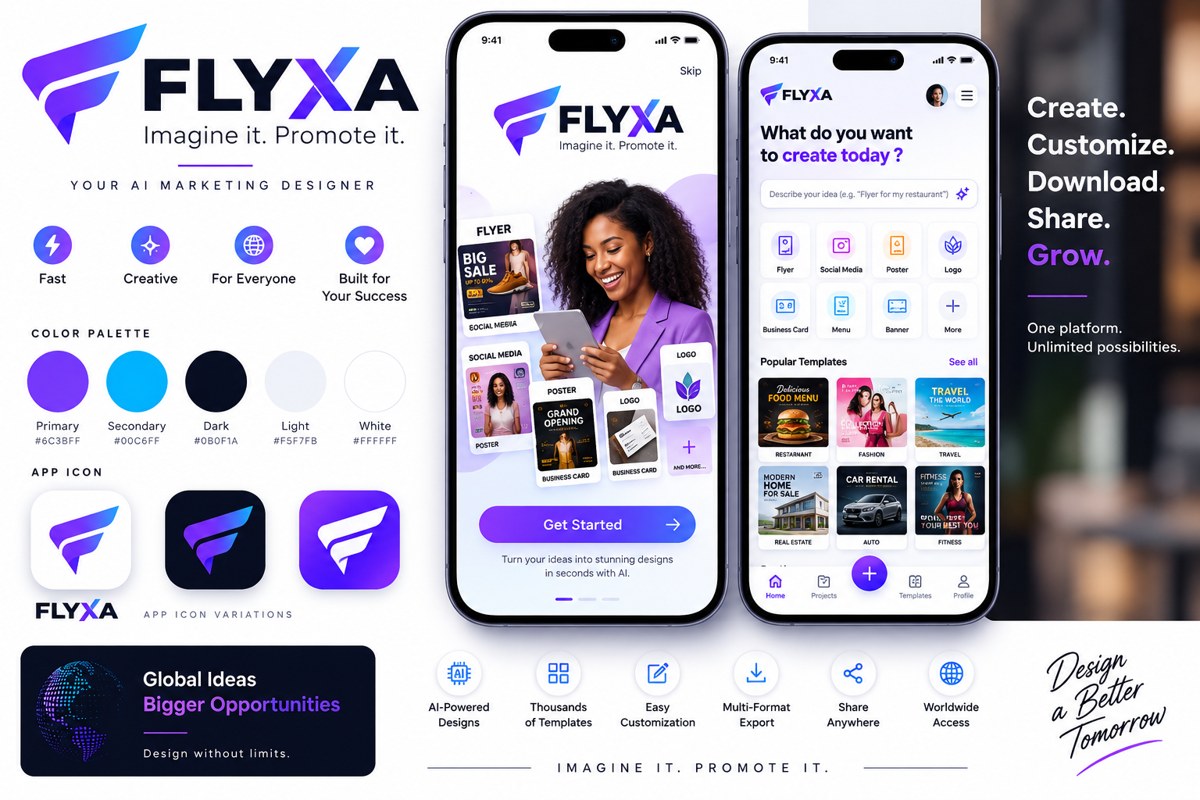 FLYXA product showcase